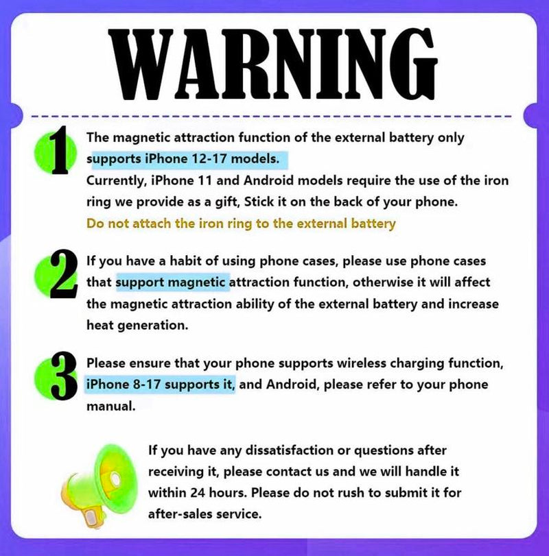 Magnetic Power Bank 10000Mah, Wireless Portable Charger for Iphone 16/15/14/13/12/Plus/Pro Max, Fast Charging Mag/Safe Battery Pack, USB Type-C, Compact & Lightweight