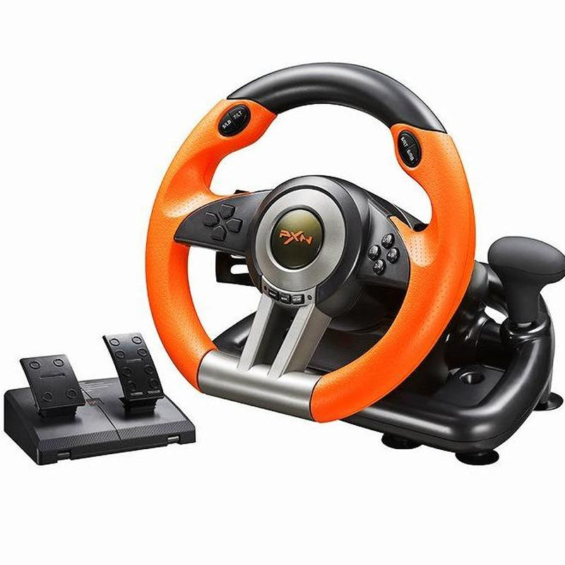 Post-Christmas Gaming Essential! PXN V3 Pro Racing Wheel with Pedals /& Shifter for PC /Xbox /Series X/S PS4 /Switch/ F1 Simulation Driving Experience/Plug & Paly Console Game Controller