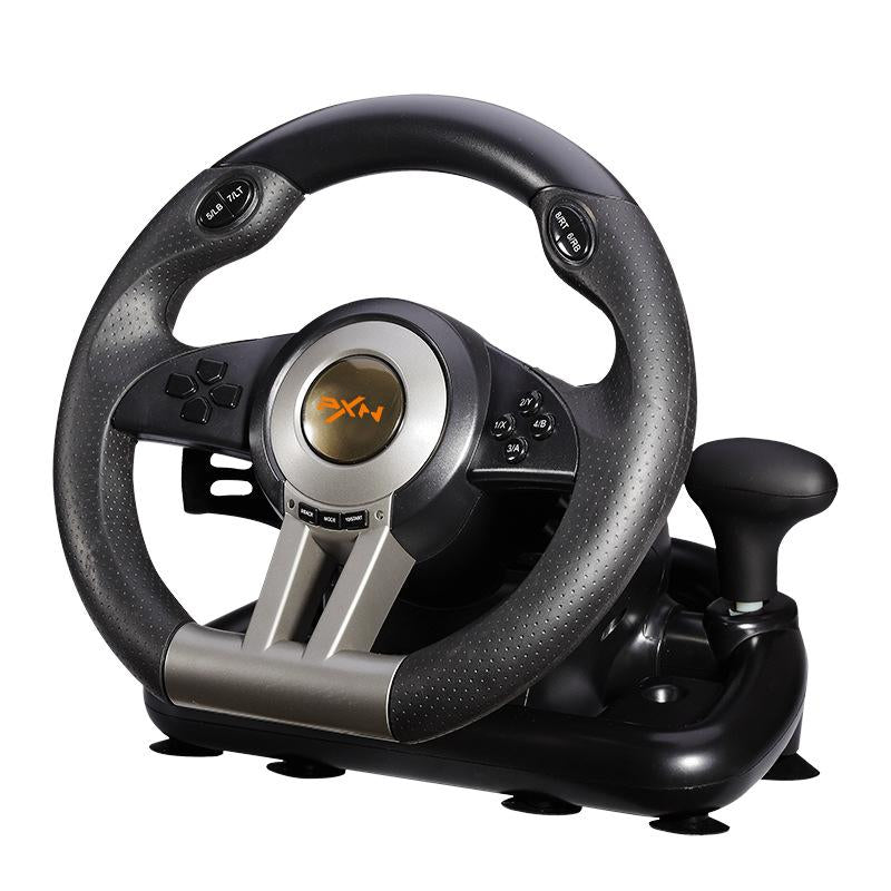 Post-Christmas Gaming Essential! PXN V3 Pro Racing Wheel with Pedals /& Shifter for PC /Xbox /Series X/S PS4 /Switch/ F1 Simulation Driving Experience/Plug & Paly Console Game Controller