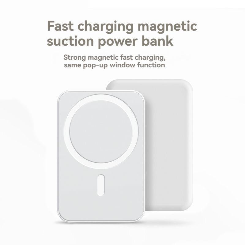 5000mAh Magnetic Power Bank - Wireless Portable Charger with Fast Charging MagSafe Battery Pack for iPhone 17/16/15/14/13/12/Plus/Pro Max - Compact Smartphone Charging Solution