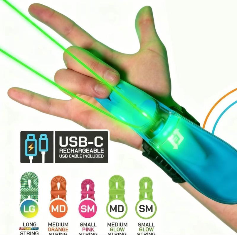 World'S First String Webshooter That Glows-Lnthe-Dark -Perfect Holiday Gift