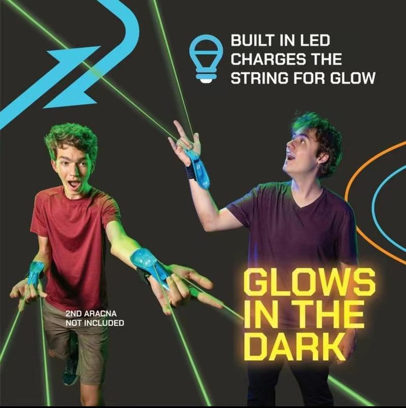 World'S First String Webshooter That Glows-Lnthe-Dark -Perfect Holiday Gift